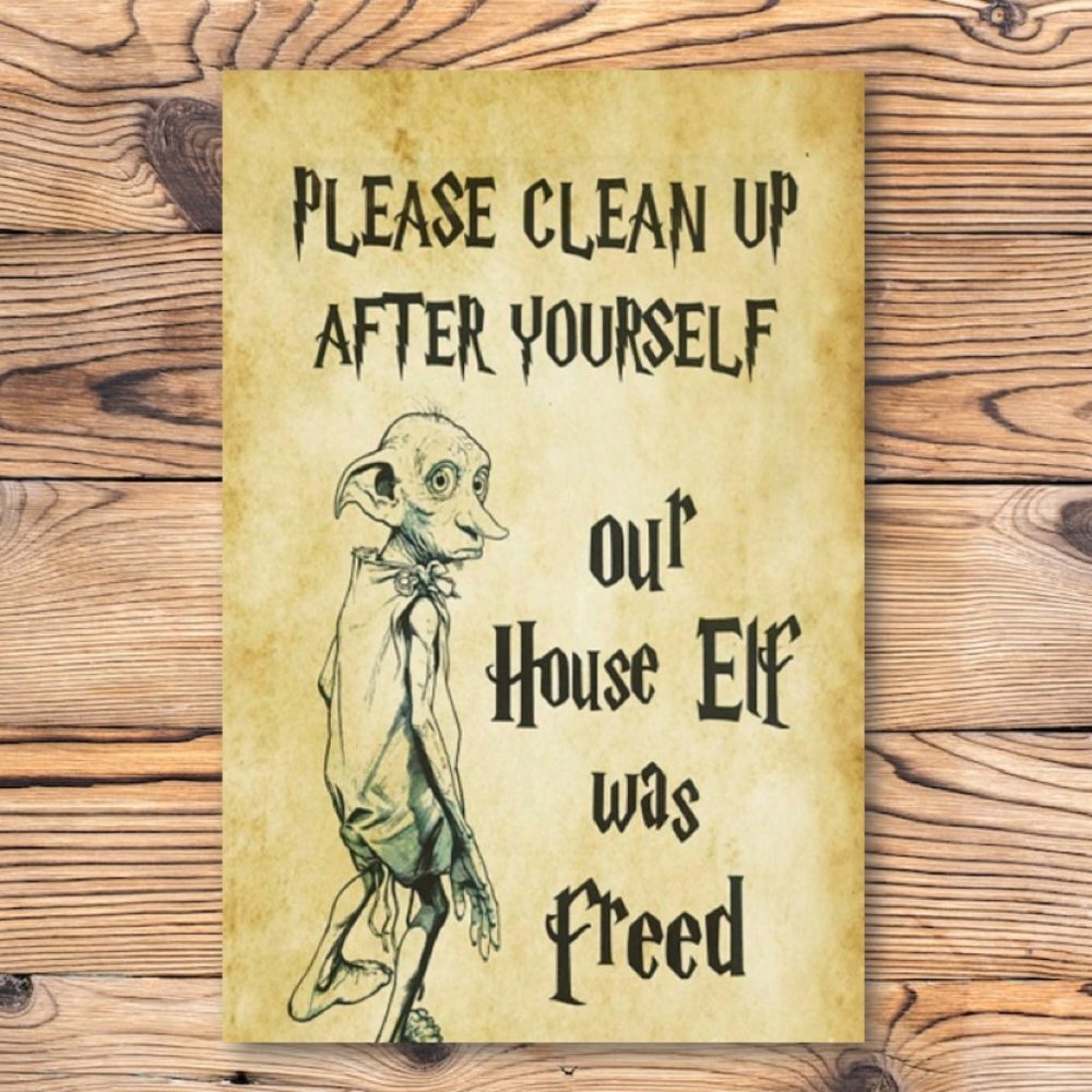 Harry Potter Dobby The Free House Elf Refrigerator Locker Fridge Magnet